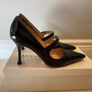 Manolo Blahnik - Campari (Mary Jane) shoes